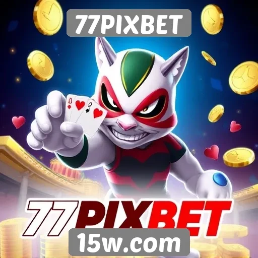 A variedade de jogos disponíveis na 77PIXBET